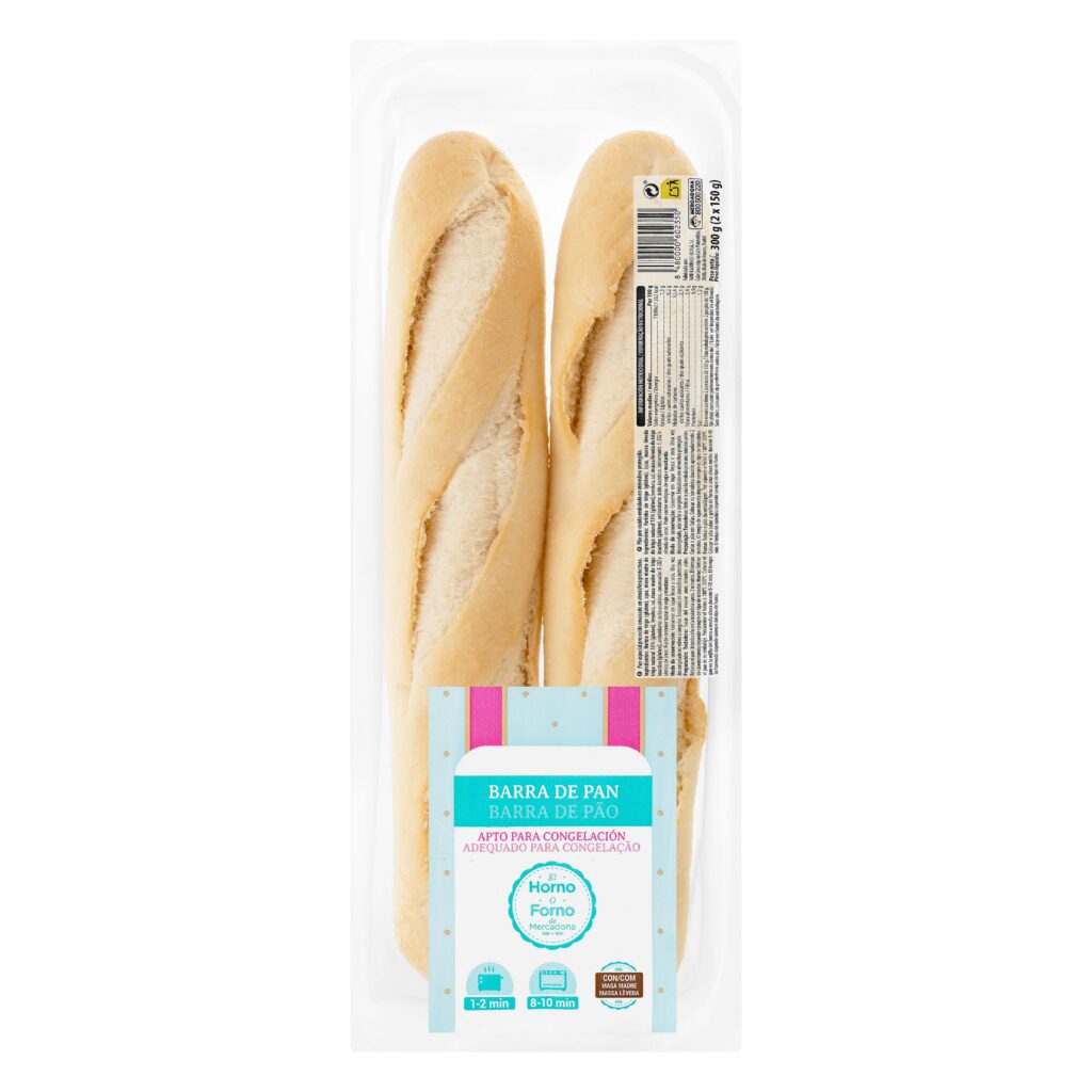 2 Baguettes para hornear