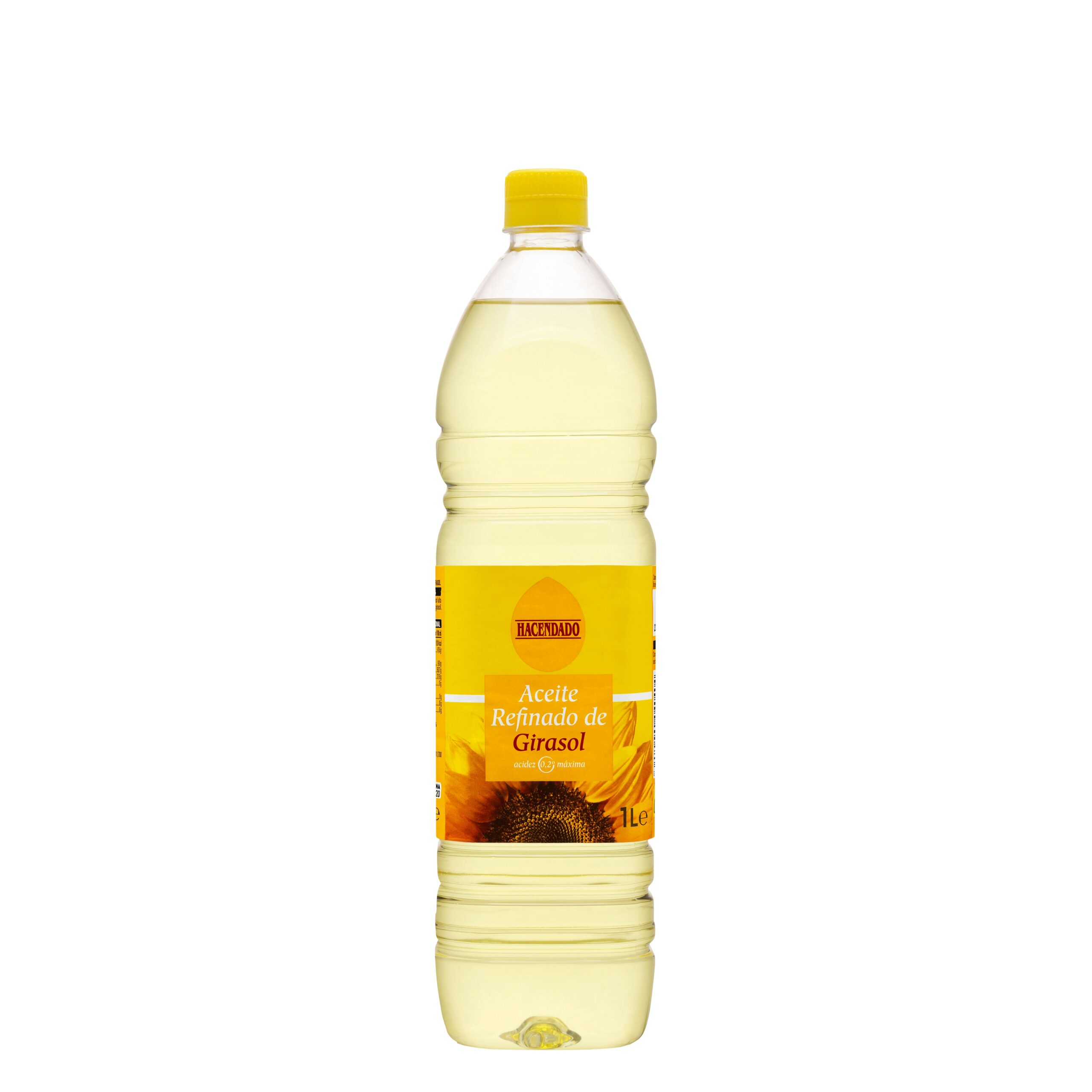 Aceite de girasol refinado 0,2º Hacendado Mercadona