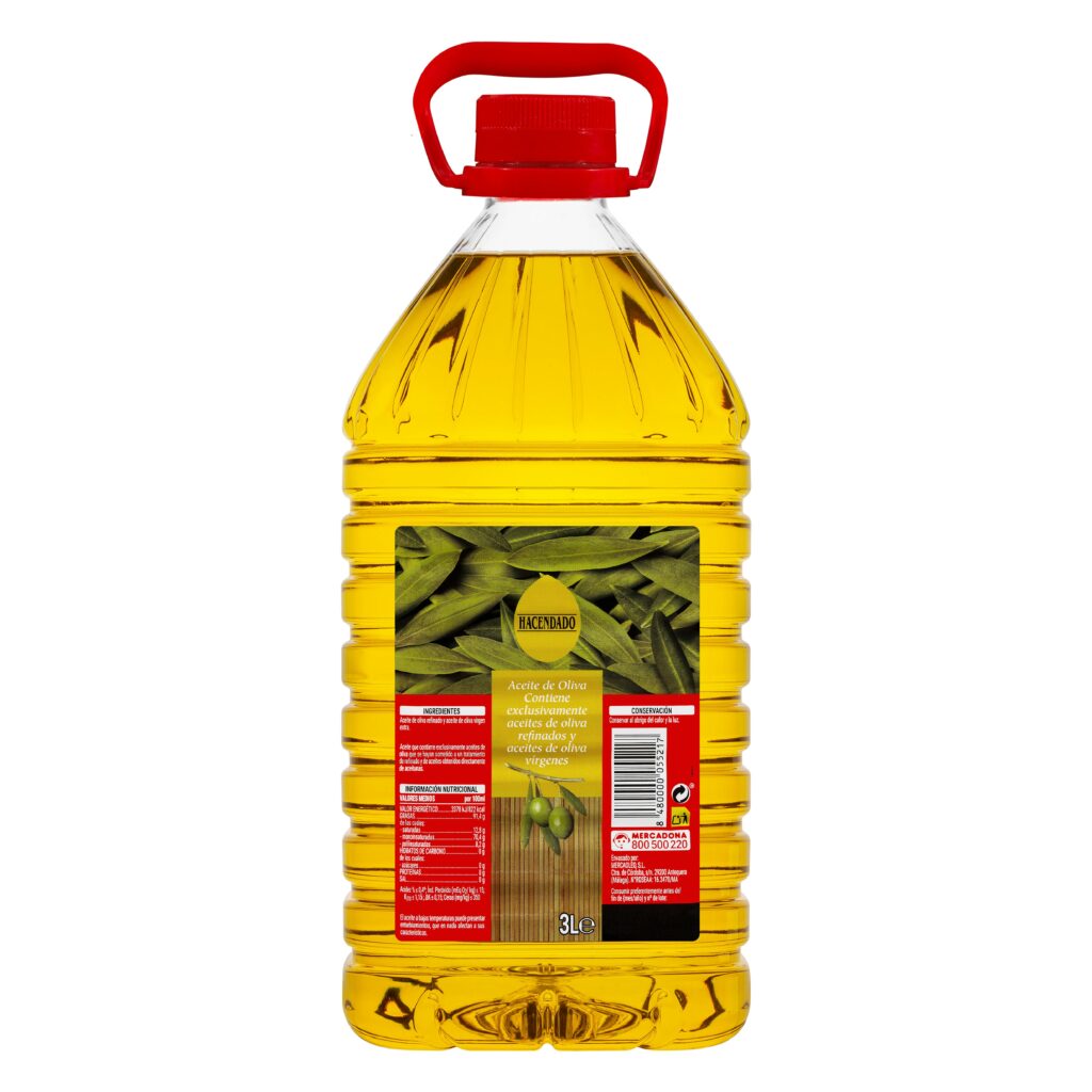 Aceite de oliva suave Hacendado
