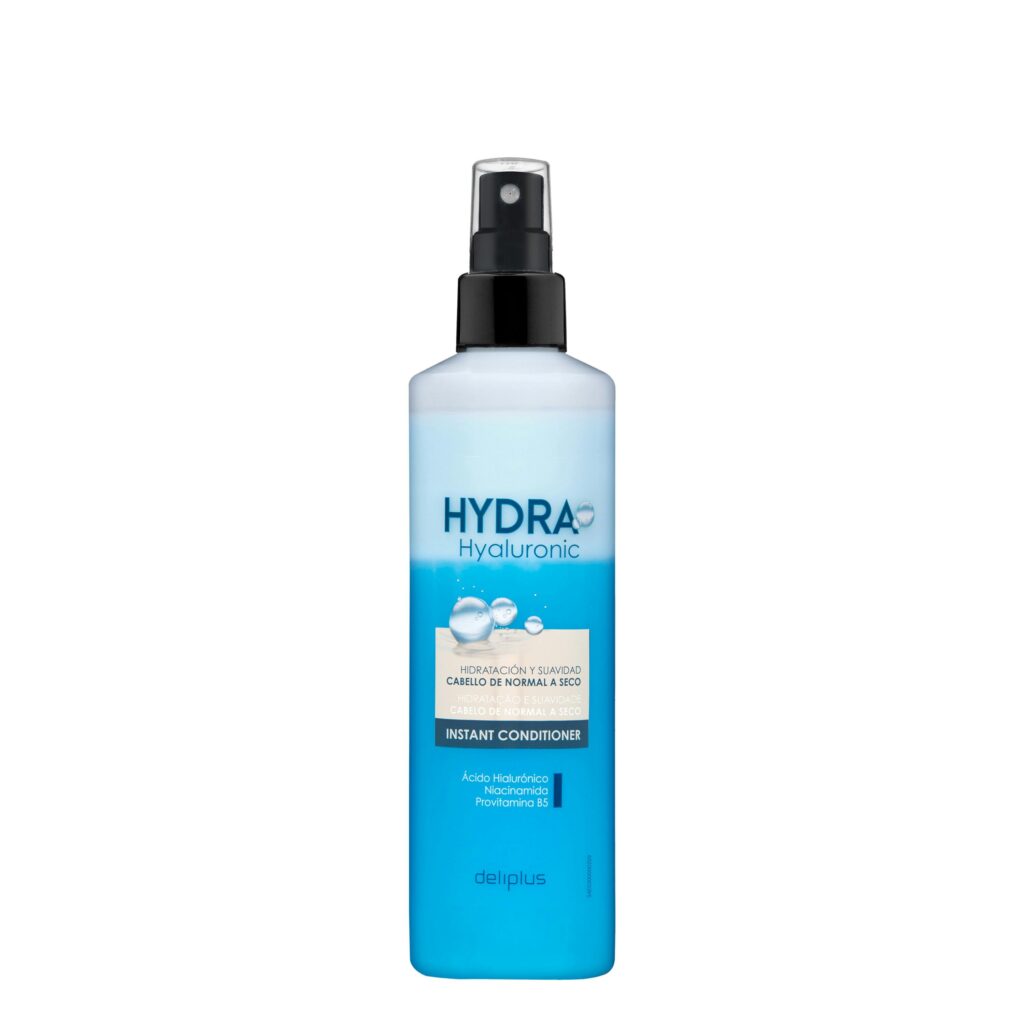 Acondicionador instantáneo Hydra hyaluronic Deliplus cabello de normal a seco con ácido hialurónico