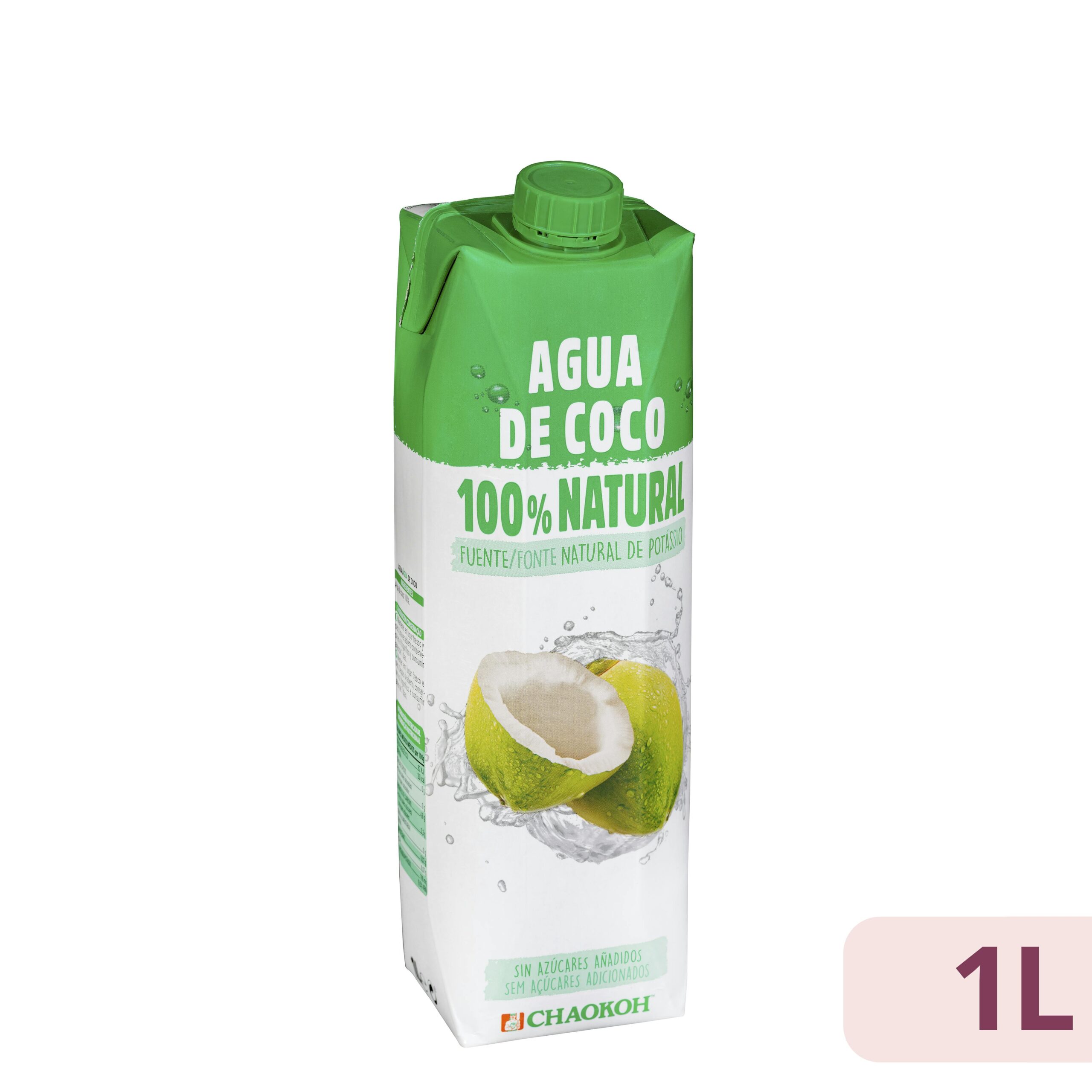 Agua de coco Chaokoh 100% natural Mercadona