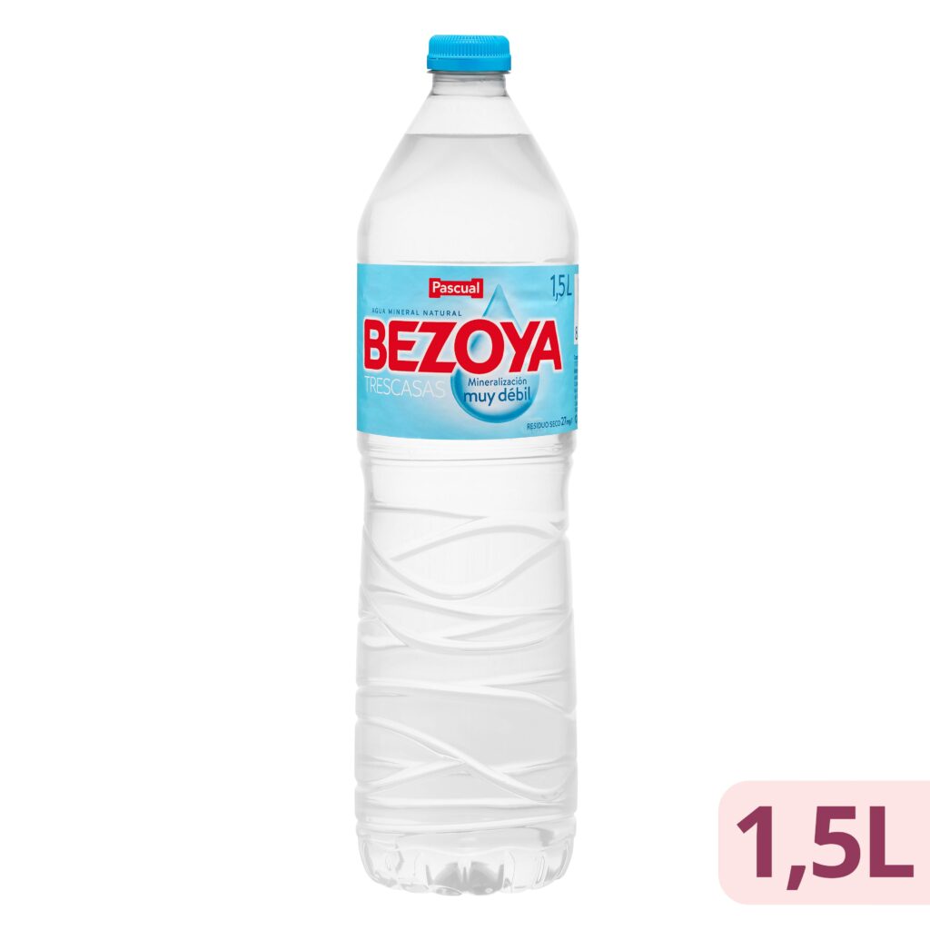 Agua mineral grande Bezoya mineralización muy débil