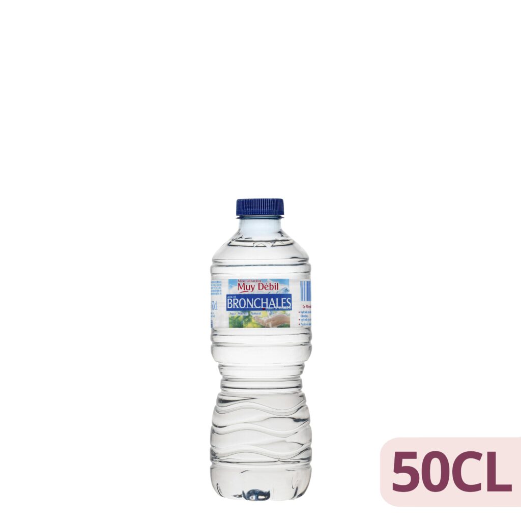Agua mineral pequeña Bronchales mineralización muy débil