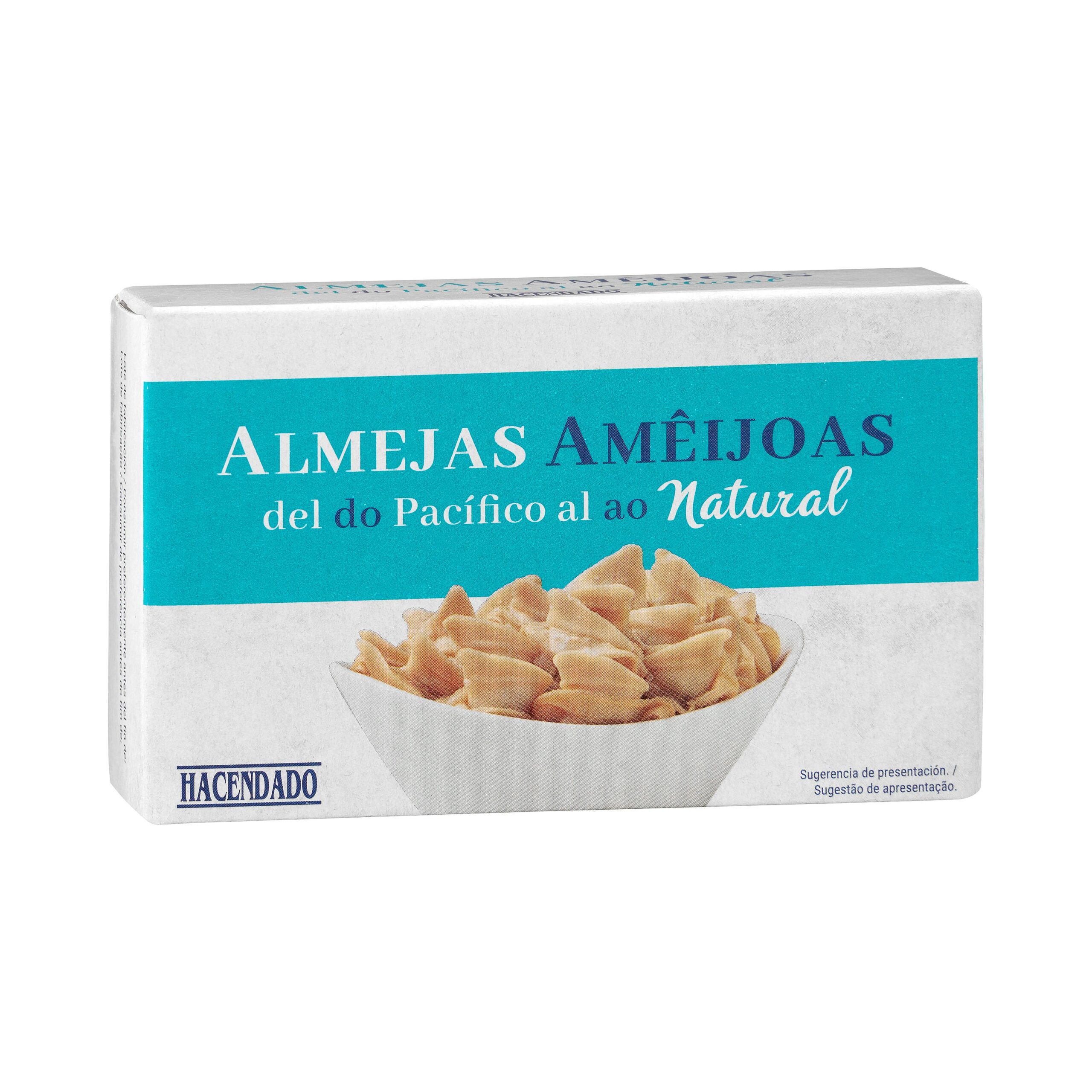 Almejas del Pacífico Hacendado al natural Almejas del Pacífico Hacendado al natural