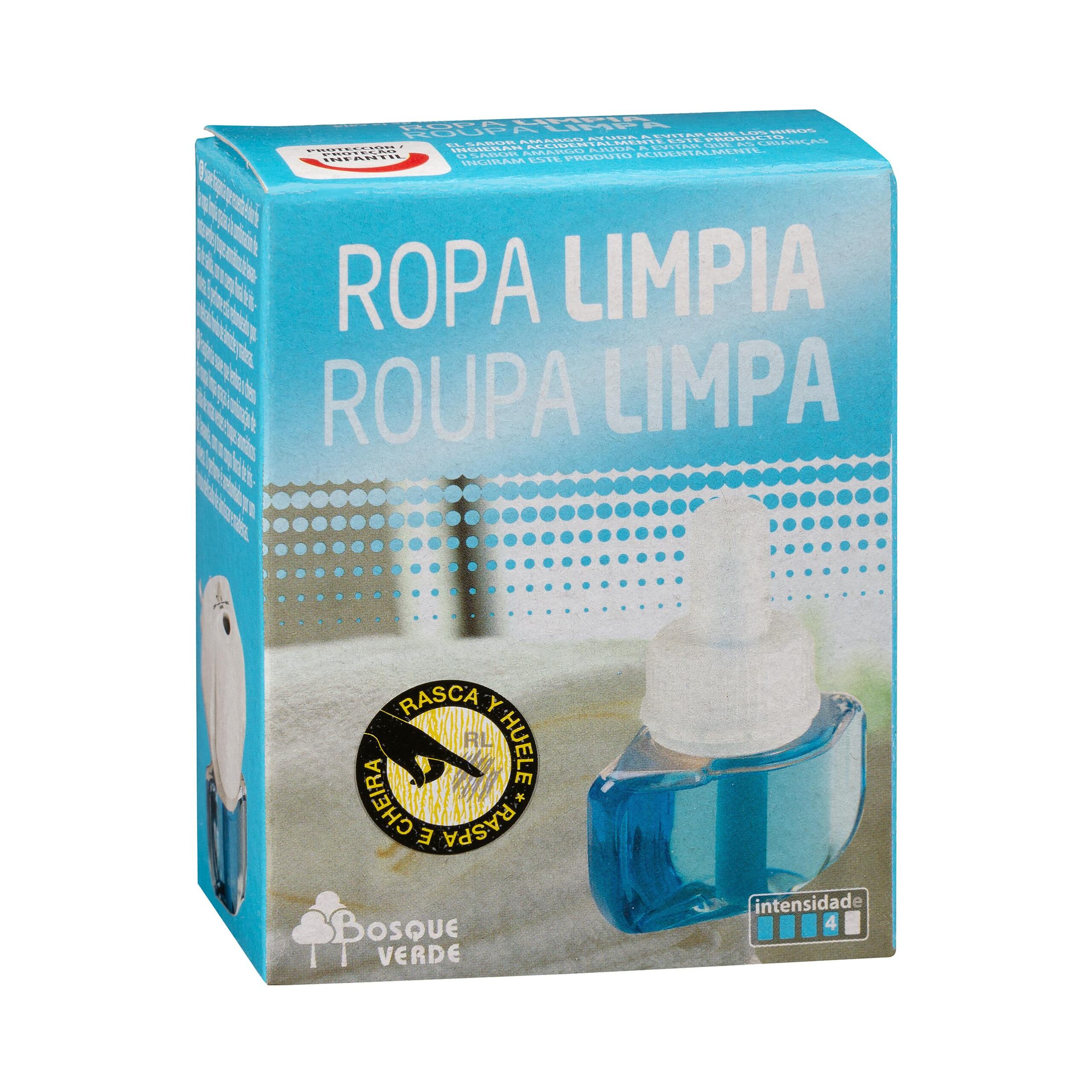 Ambientador eléctrico Ropa Limpia Bosque Verde recambio Ambientador eléctrico Ropa Limpia Bosque Verde recambio