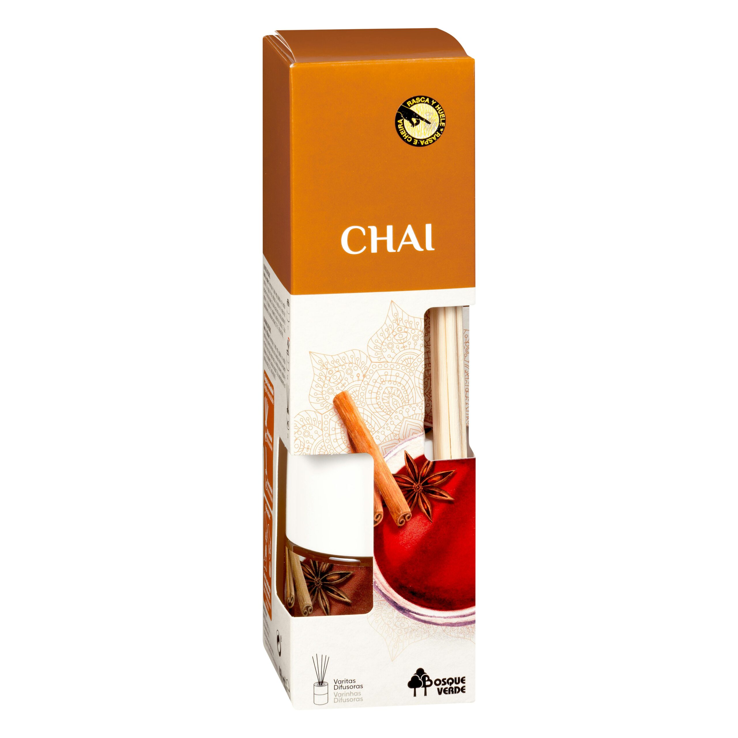 Ambientador varitas Chai Bosque Verde