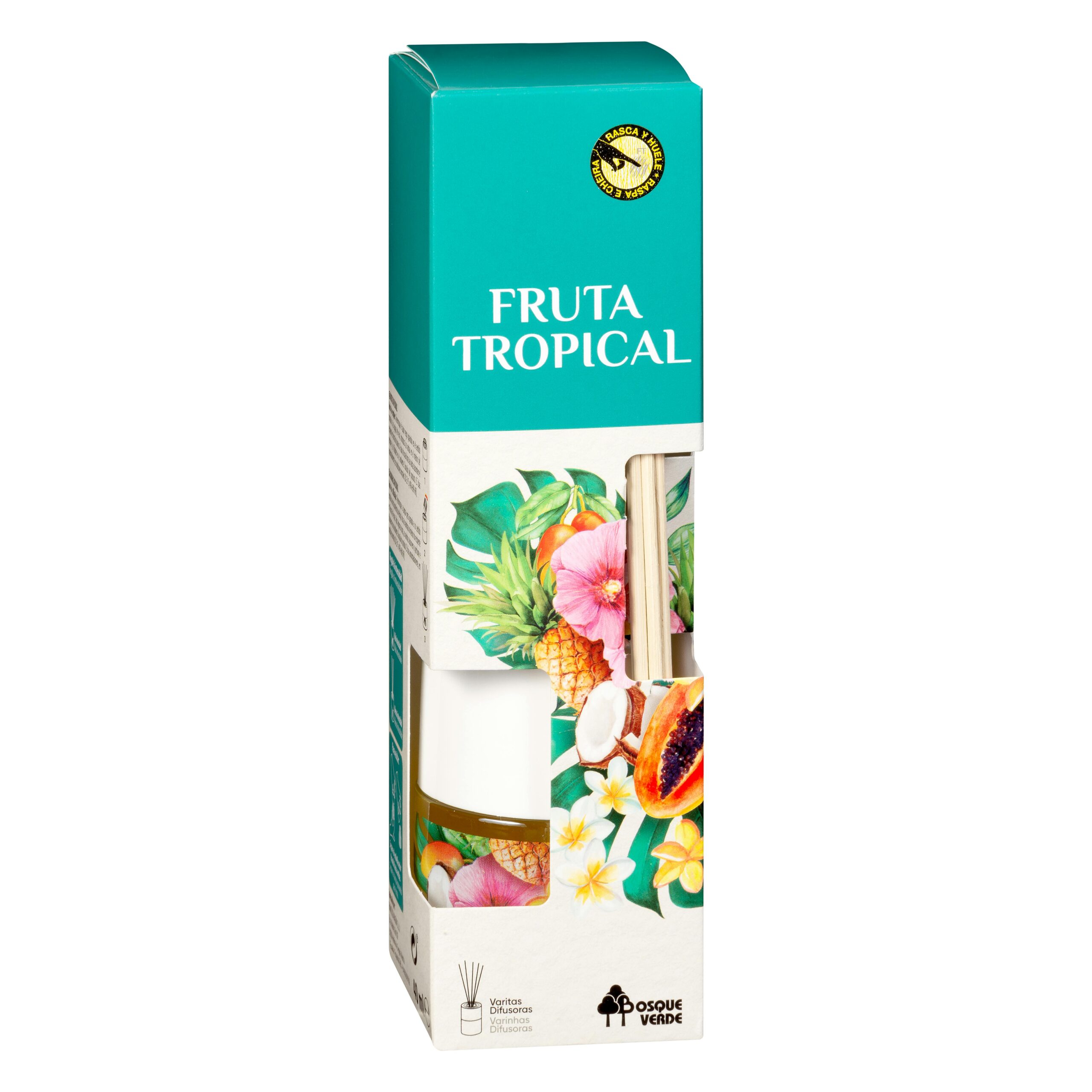 Ambientador varitas Fruta Tropical Bosque Verde