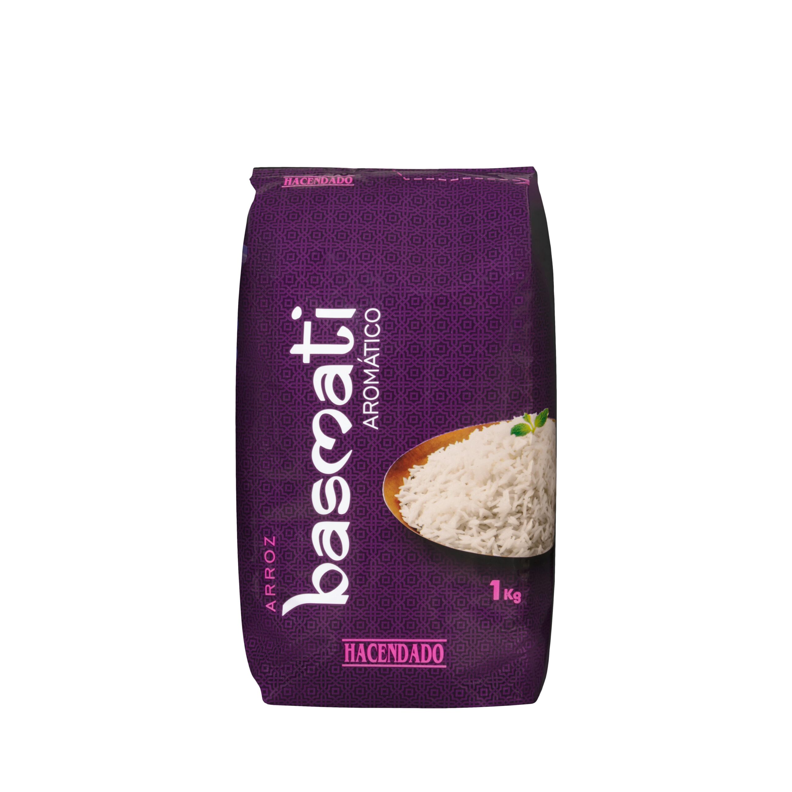 Arroz basmati aromático Hacendado Mercadona