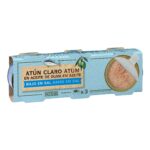 Atún claro bajo en sal en aceite de oliva Hacendado Atún claro bajo en sal en aceite de oliva Hacendado