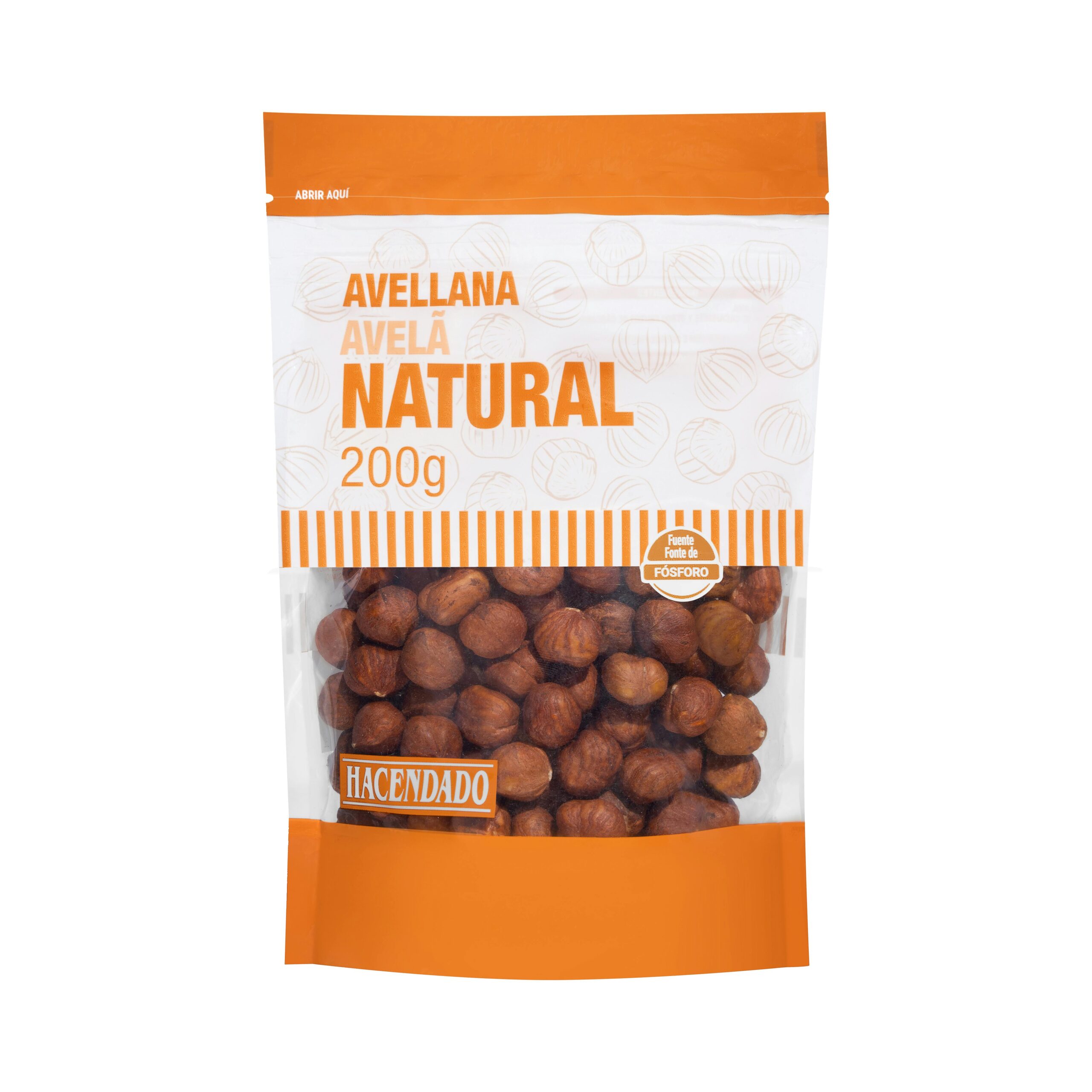 Avellana natural Hacendado Mercadona