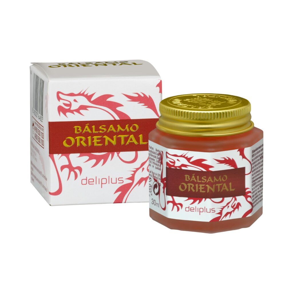 Bálsamo oriental efecto calor Deliplus con vitamina E