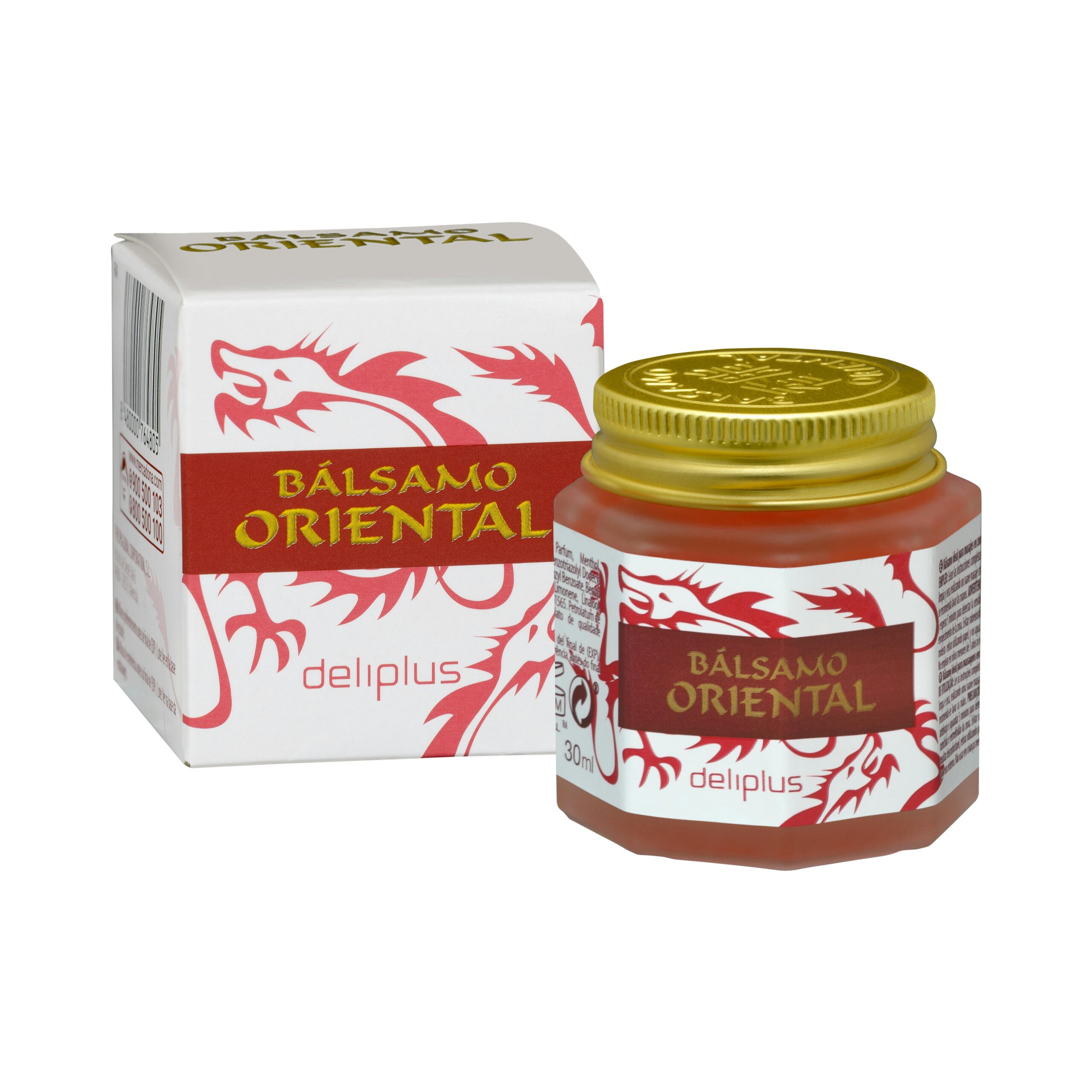 Bálsamo oriental efecto calor Deliplus con vitamina E Mercadona