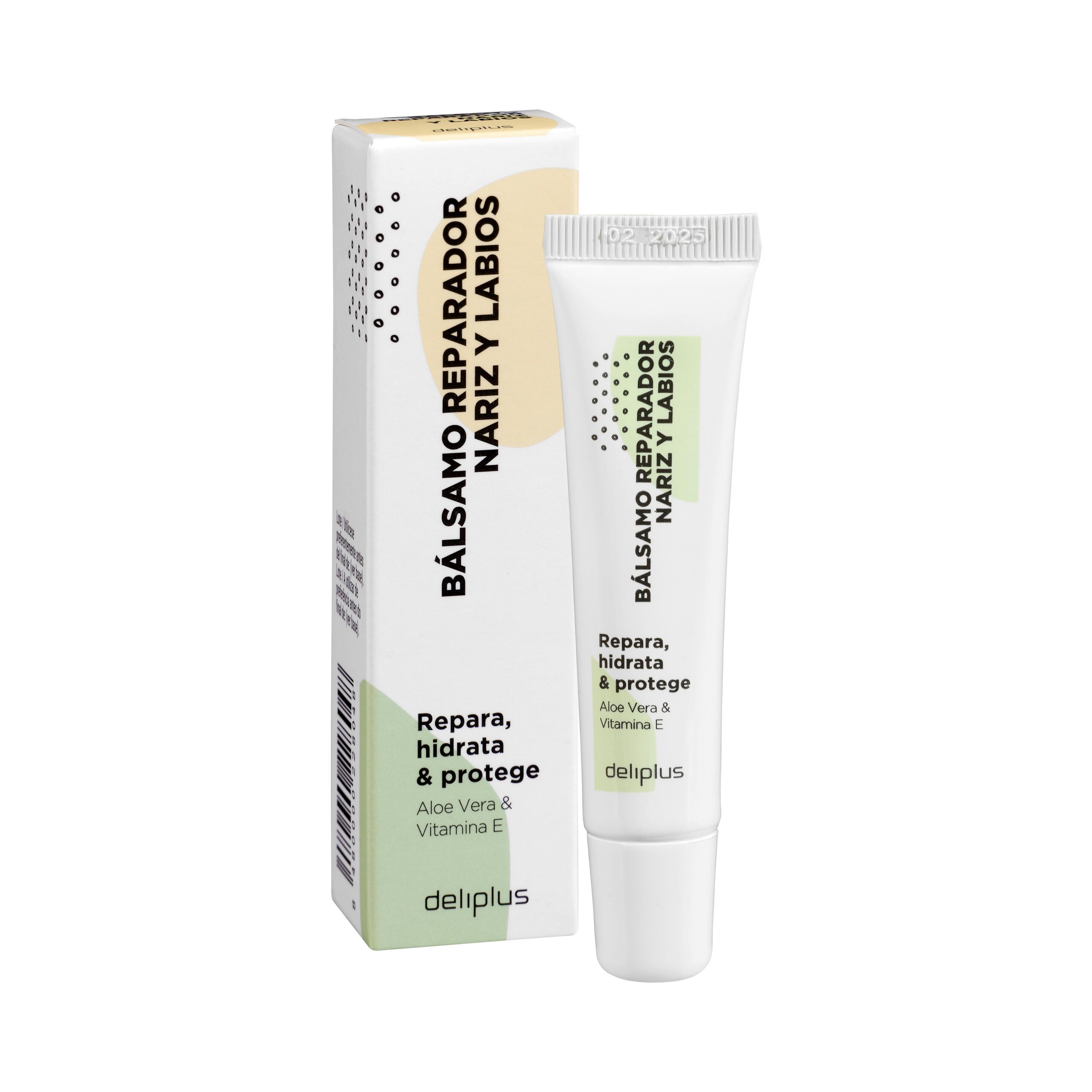 Bálsamo reparador labios Deliplus con aloe vera y vitamina E Mercadona