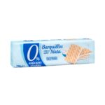 Barquillos rellenos de nata Hacendado 0% azúcares añadidos Barquillos rellenos de nata Hacendado 0% azúcares añadidos