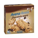 Barritas de avena Hacendado con chocolate negro Barritas de avena Hacendado con chocolate negro
