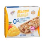 Barritas de cereales Hacendado sabor mango 0% azúcares añadidos Barritas de cereales Hacendado sabor mango 0% azúcares añadidos