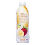 Bebida láctea de fresa y plátano Hacendado Bebida láctea de fresa y plátano Hacendado