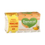 Bebida láctea tropical Danacol 0% azúcares añadidos Danone Bebida láctea tropical Danacol 0% azúcares añadidos Danone