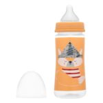 Biberón 360 ml tetina silicona tres posiciones +1 mes Deliplus Biberón 360 ml tetina silicona tres posiciones +1 mes Deliplus