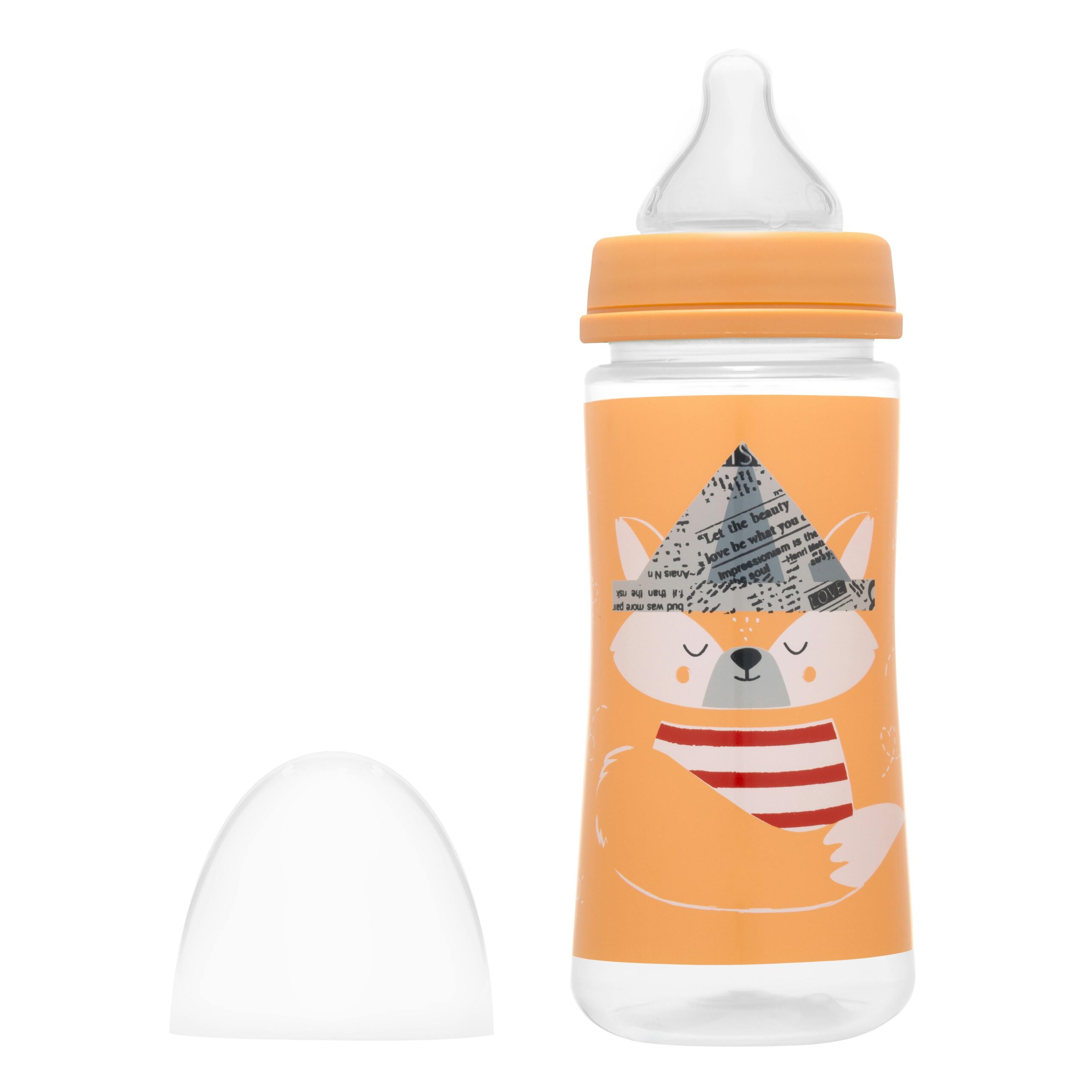Biberón 360 ml tetina silicona tres posiciones +1 mes Deliplus Mercadona