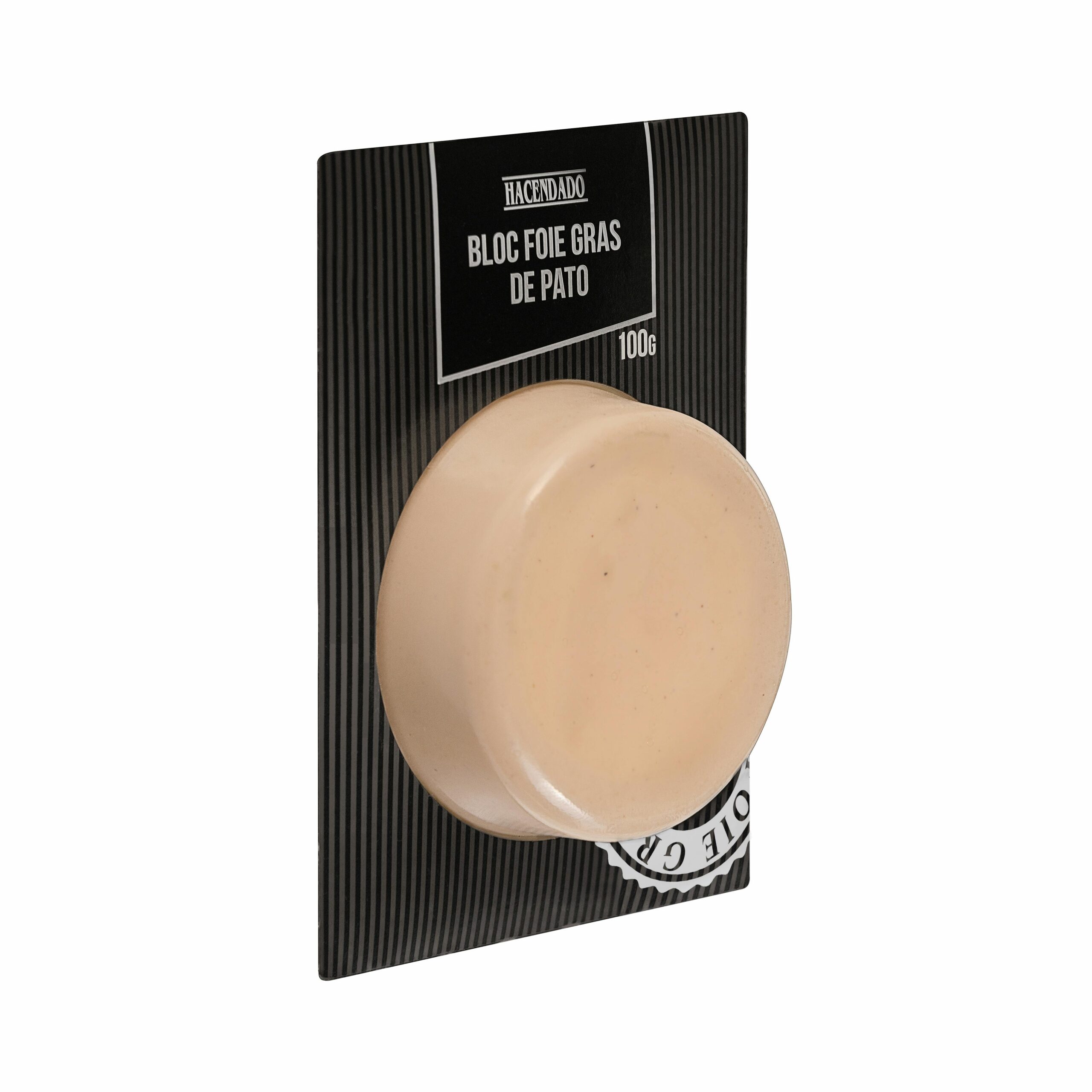 Bloc foie gras de pato Hacendado Mercadona