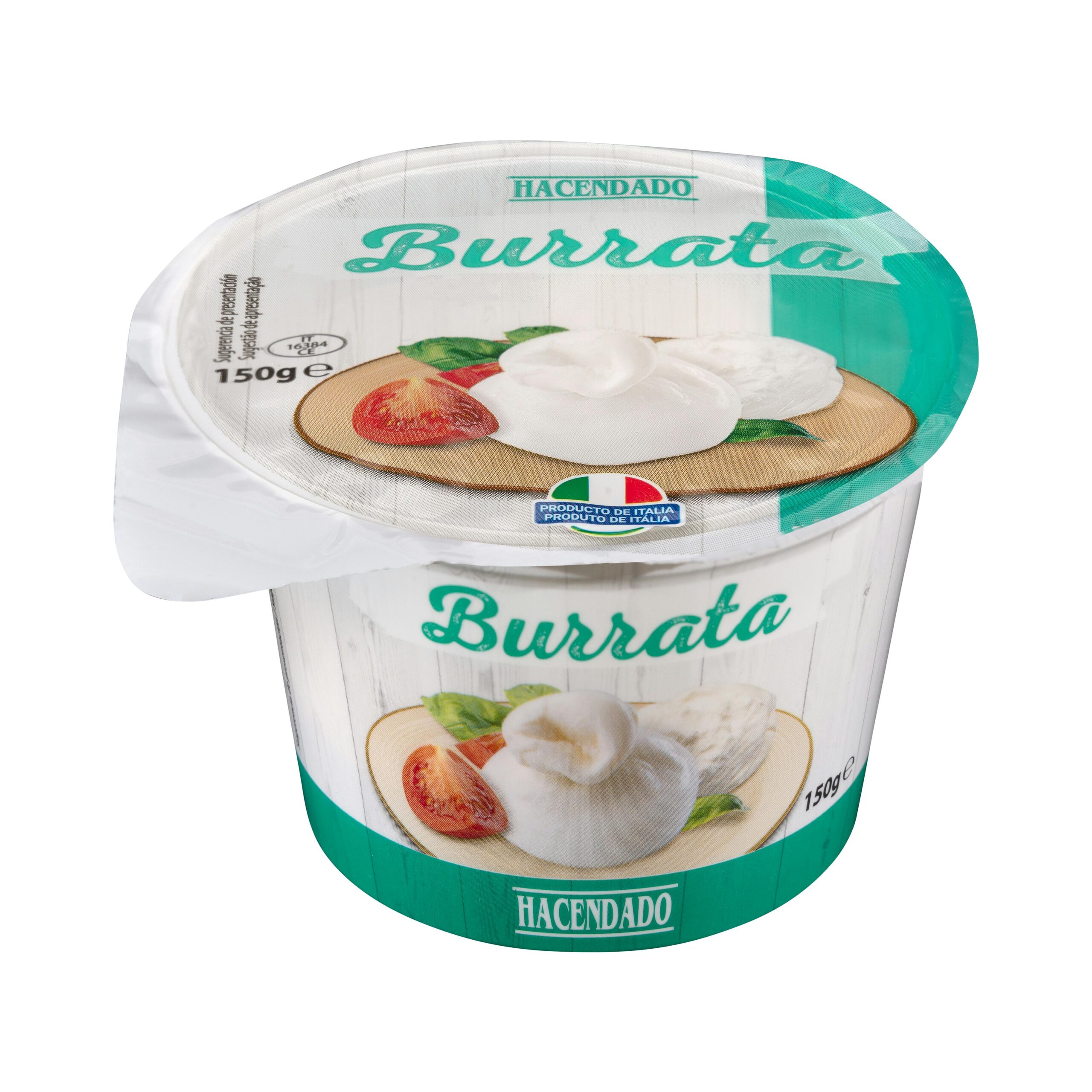 Burrata fresca Hacendado Mercadona