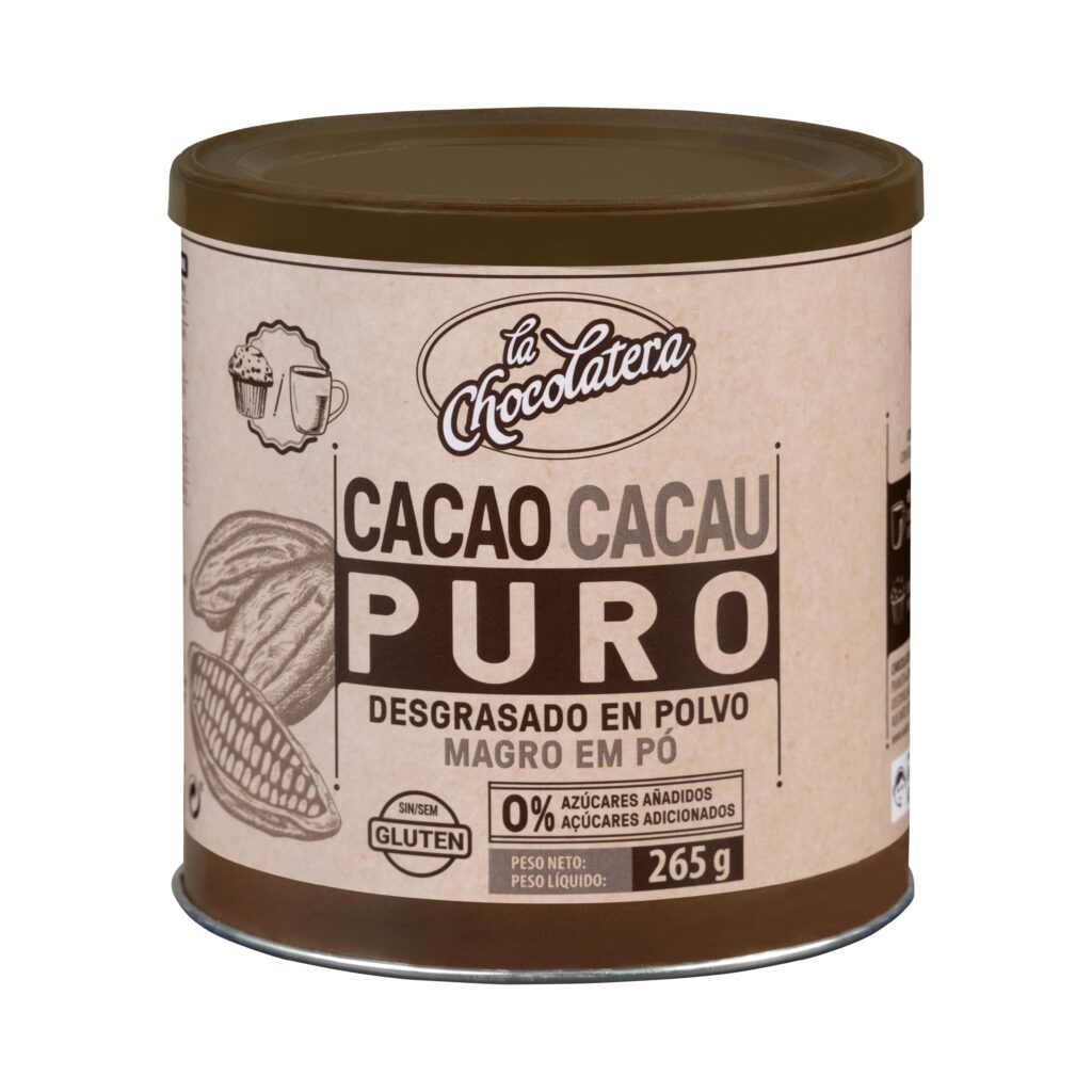 Cacao puro en polvo La Chocolatera 0% azúcares añadidos