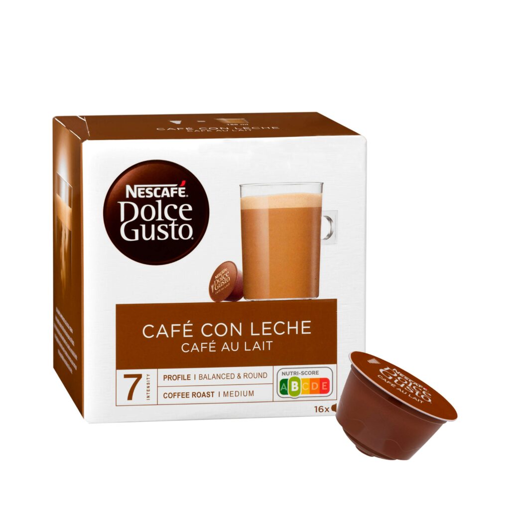 Café con leche en cápsula Dolce Gusto