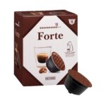 Café en cápsula forte Hacendado compatibles máquinas Dolce gusto