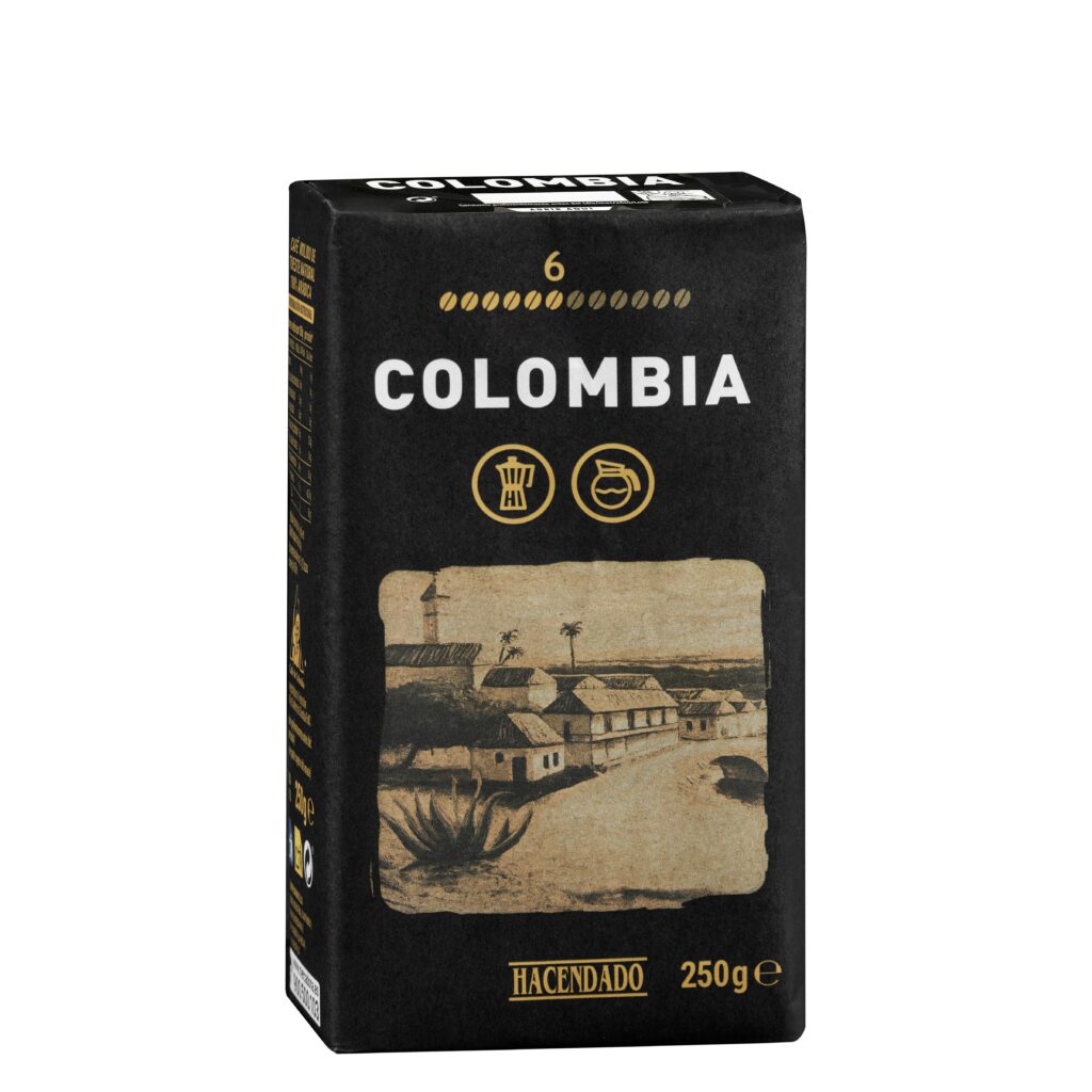 Café molido Colombia Hacendado
