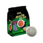Café monodosis mezcla Hacendado 50% natural / 50% torrefacto compatibles sistema Senseo Café monodosis mezcla Hacendado 50% natural / 50% torrefacto compatibles sistema Senseo