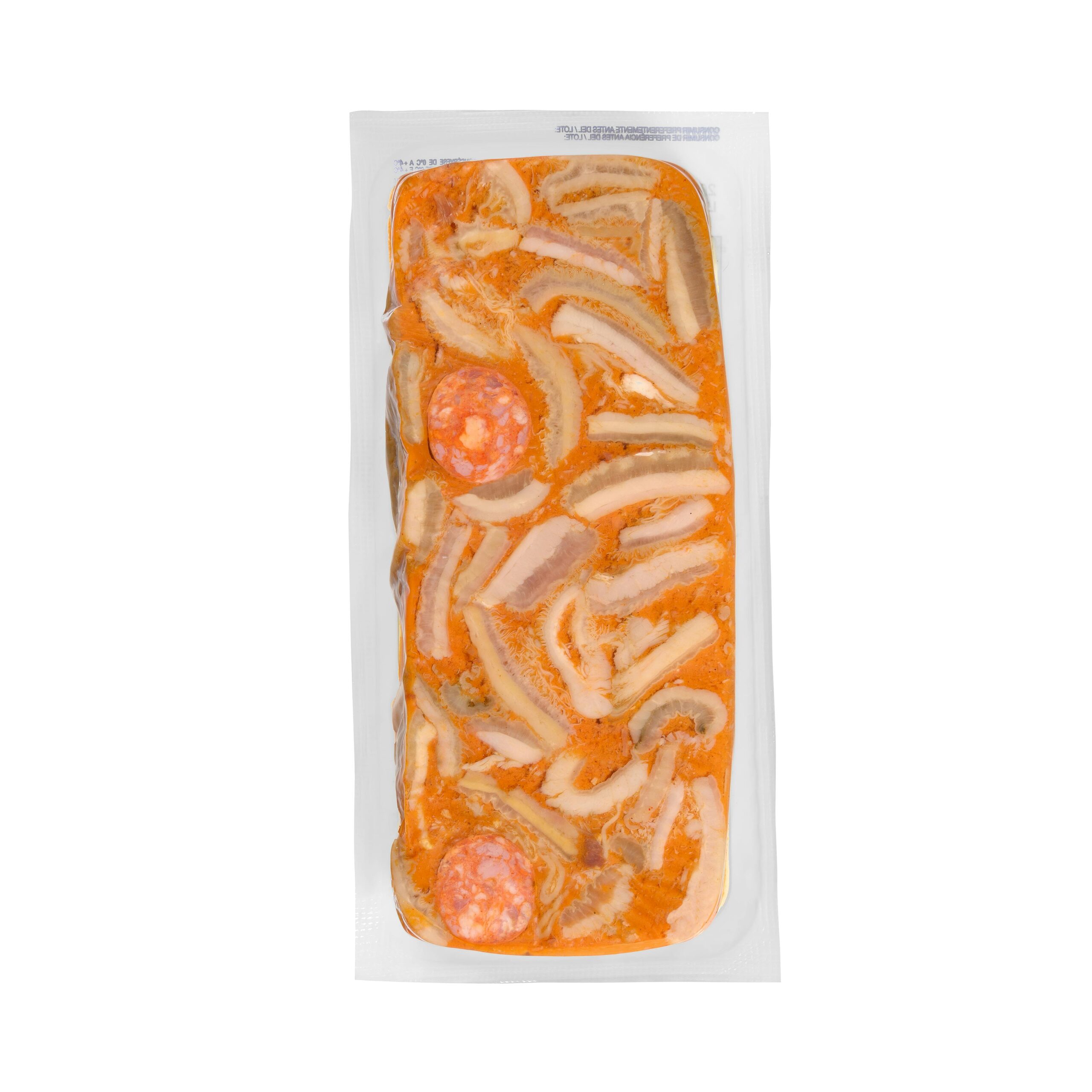 Etiqueta Callos preparados de ternera Rogusa