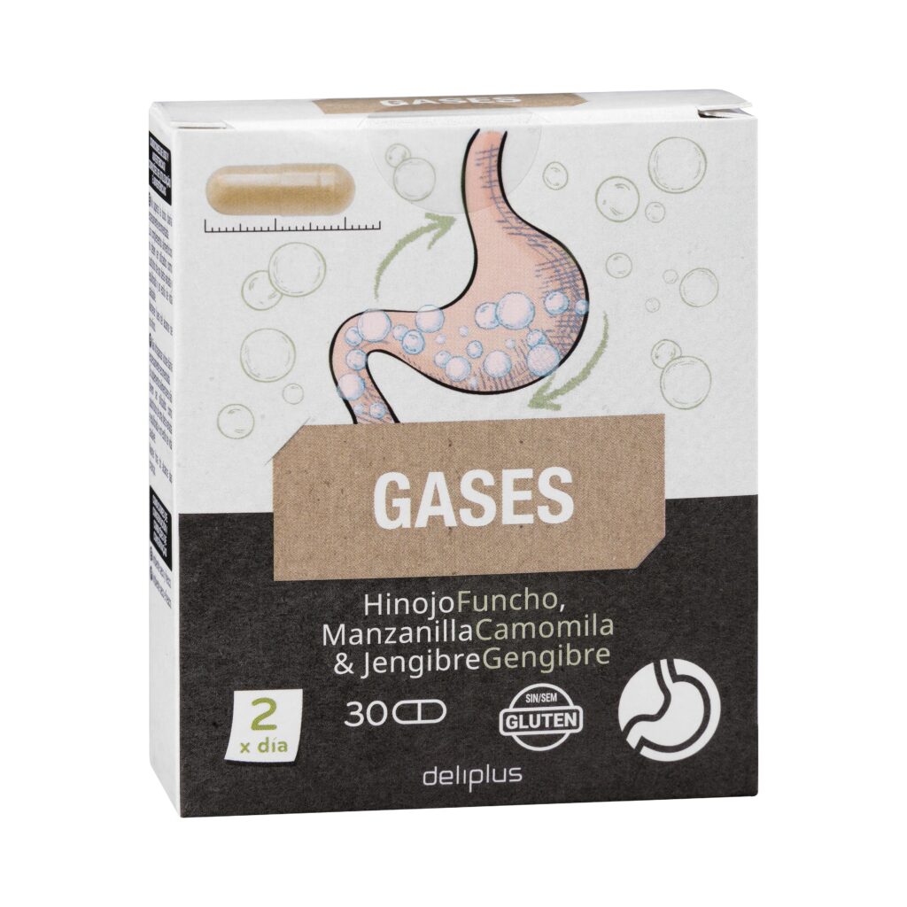 Cápsulas Gases Deliplus contiene hinojo