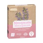 Cápsulas Menopausia Deliplus con isoflavonas, salvia y melisa elaborado a base de especies vegetales, vitaminas y minerales Cápsulas Menopausia Deliplus con isoflavonas