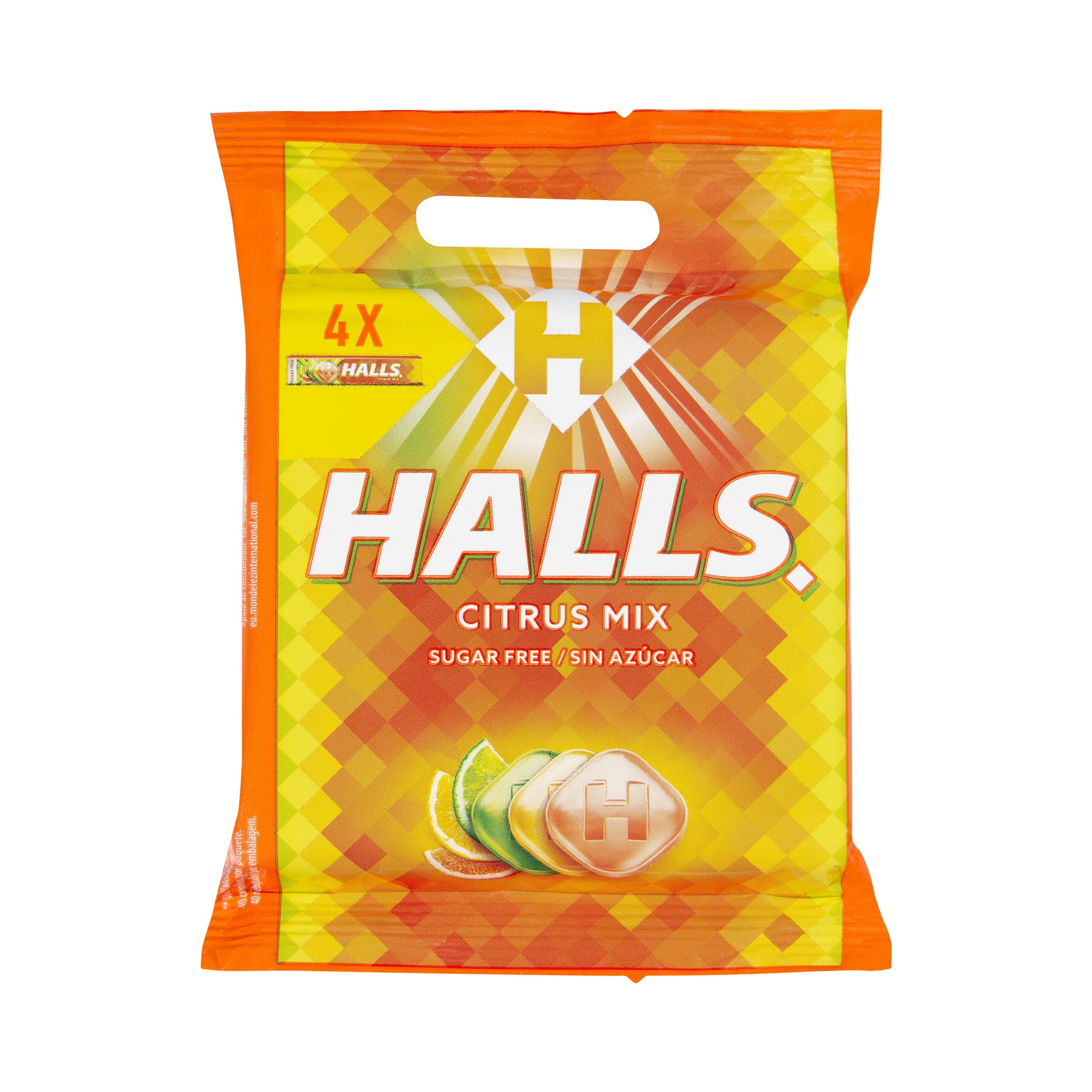 Caramelos cítricos mix Halls Mercadona