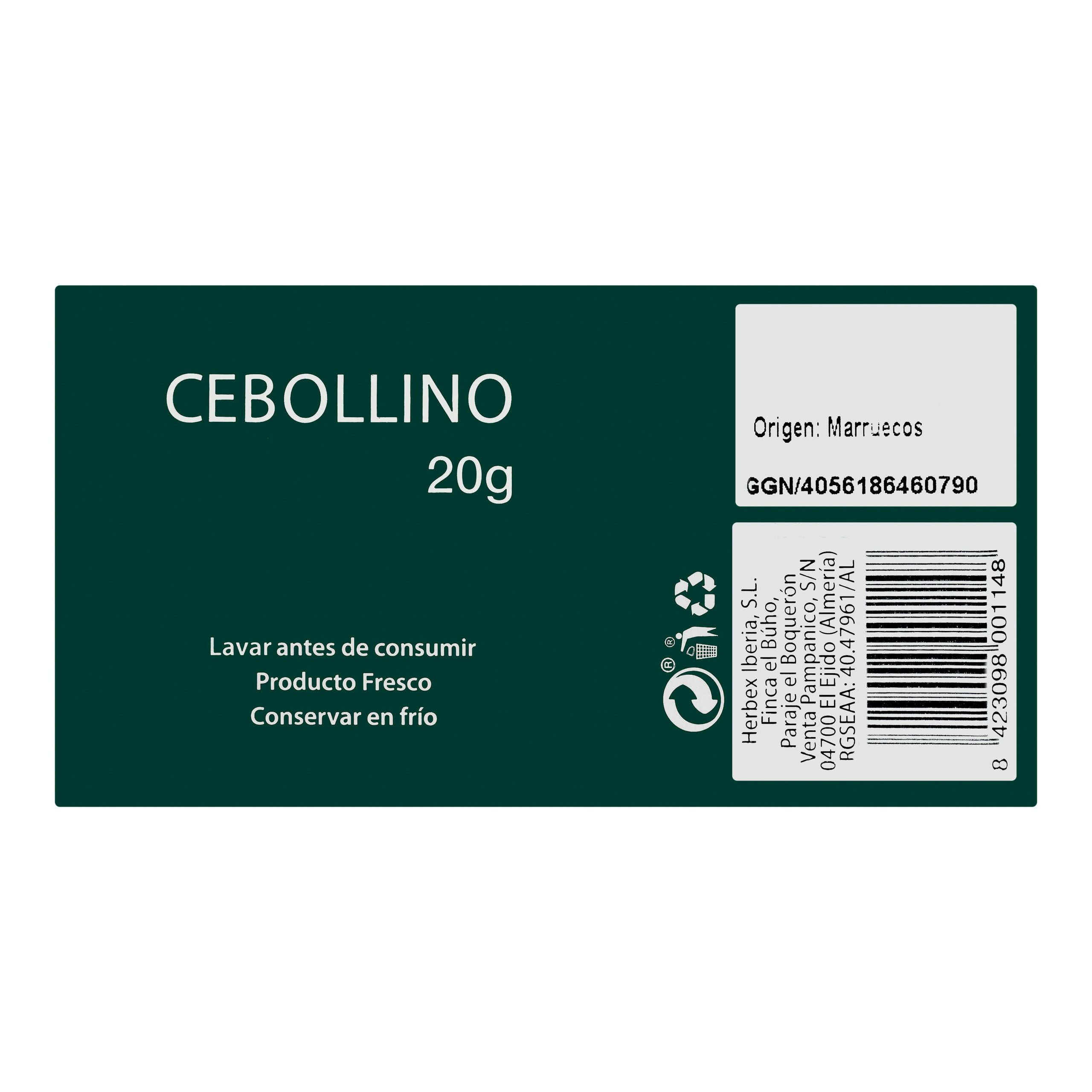 Etiqueta Cebollino
