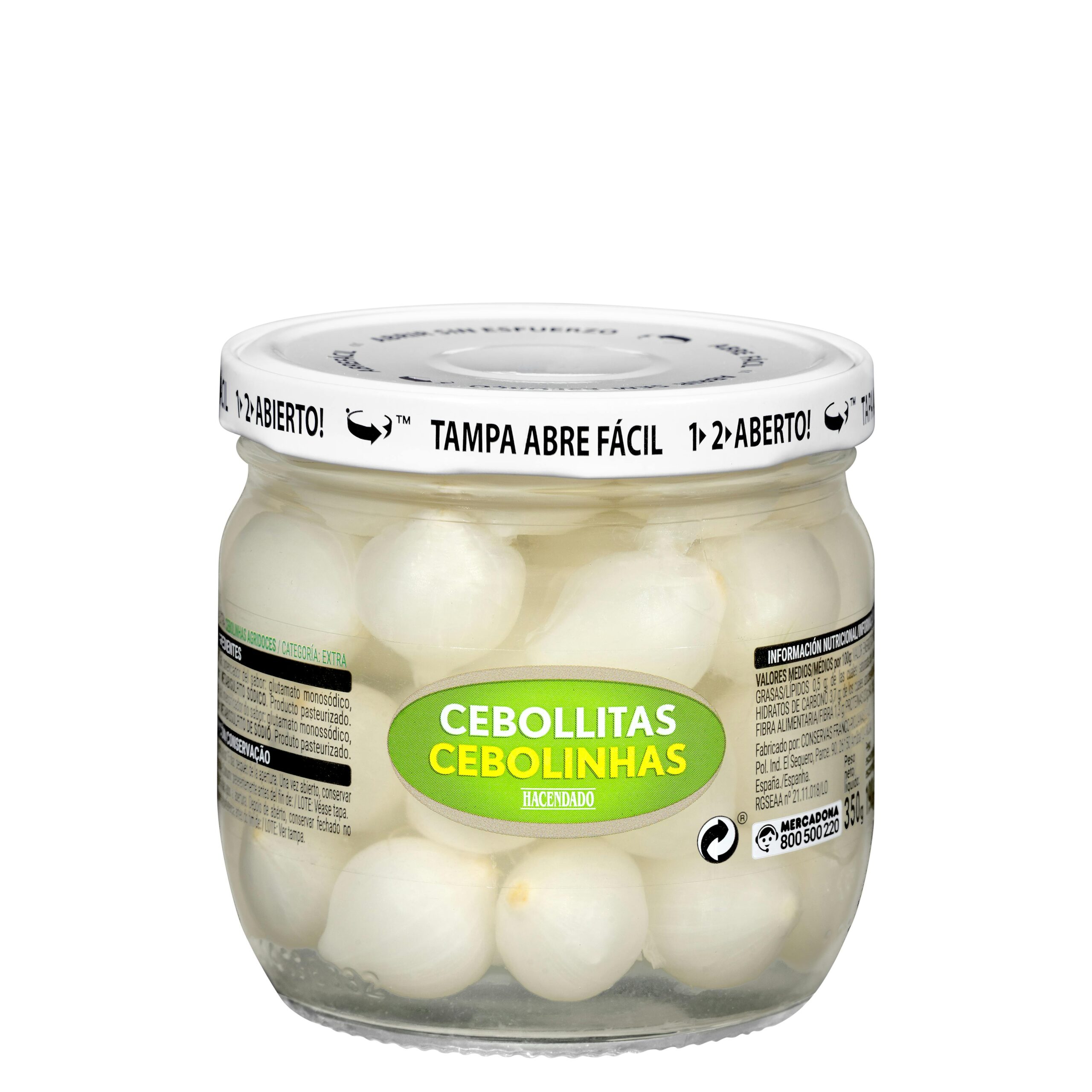 Cebollitas Hacendado Mercadona