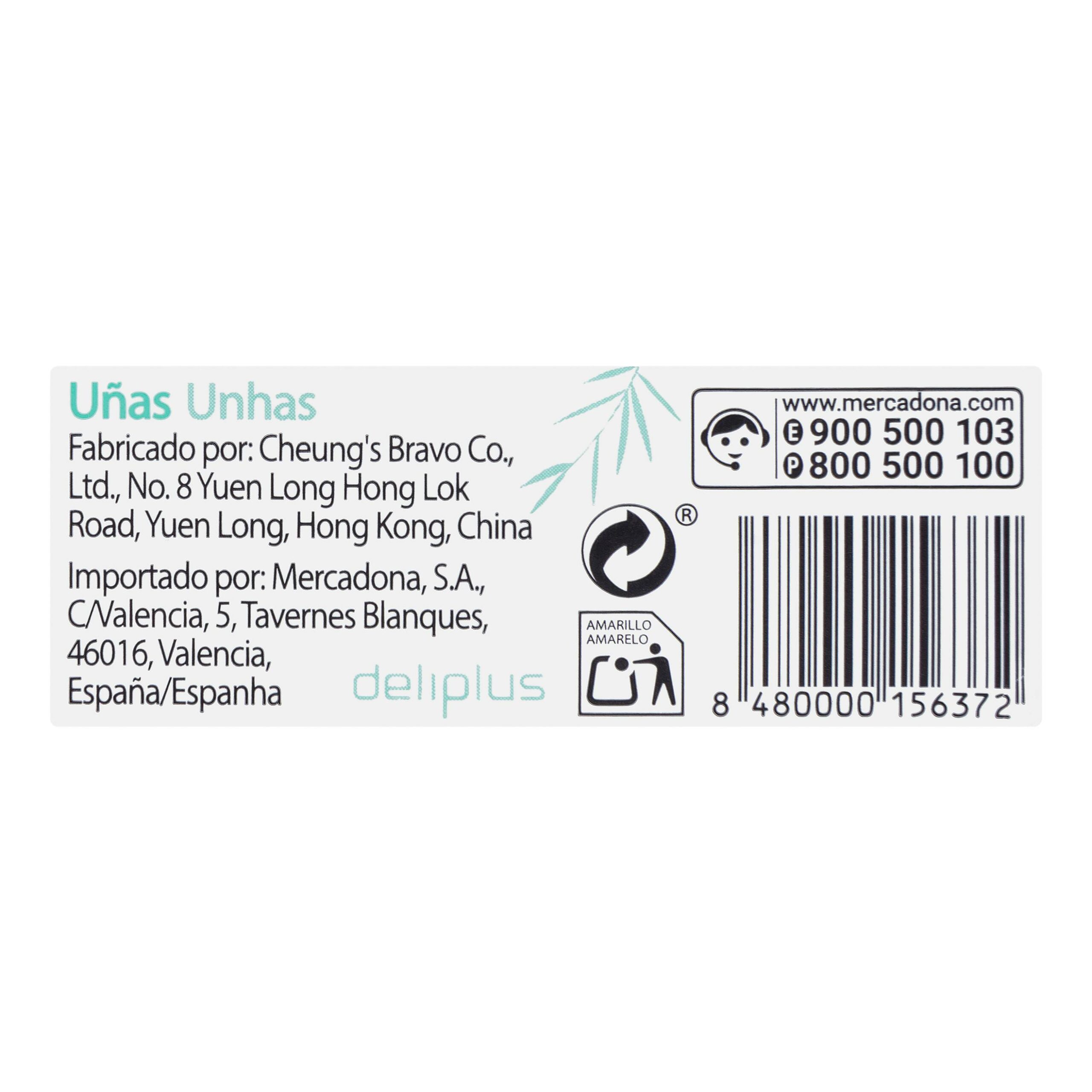 Etiqueta Cepillo de uñas Deliplus