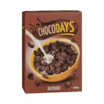 Cereales copos de trigo Chocodays Hacendado con chocolate