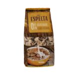 Cereales copos de trigo espelta integral Hacendado 0% azúcares añadidos Cereales copos de trigo espelta integral Hacendado 0% azúcares añadidos