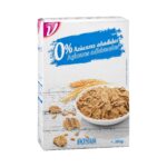 Cereales copos de trigo integral y arroz Hacendado 0% azúcares añadidos Linnea V