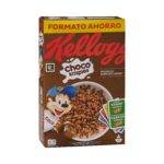 Cereales de arroz inflado Choco Krispies Kellogg's con chocolate Cereales de arroz inflado Choco Krispies Kellogg's con chocolate