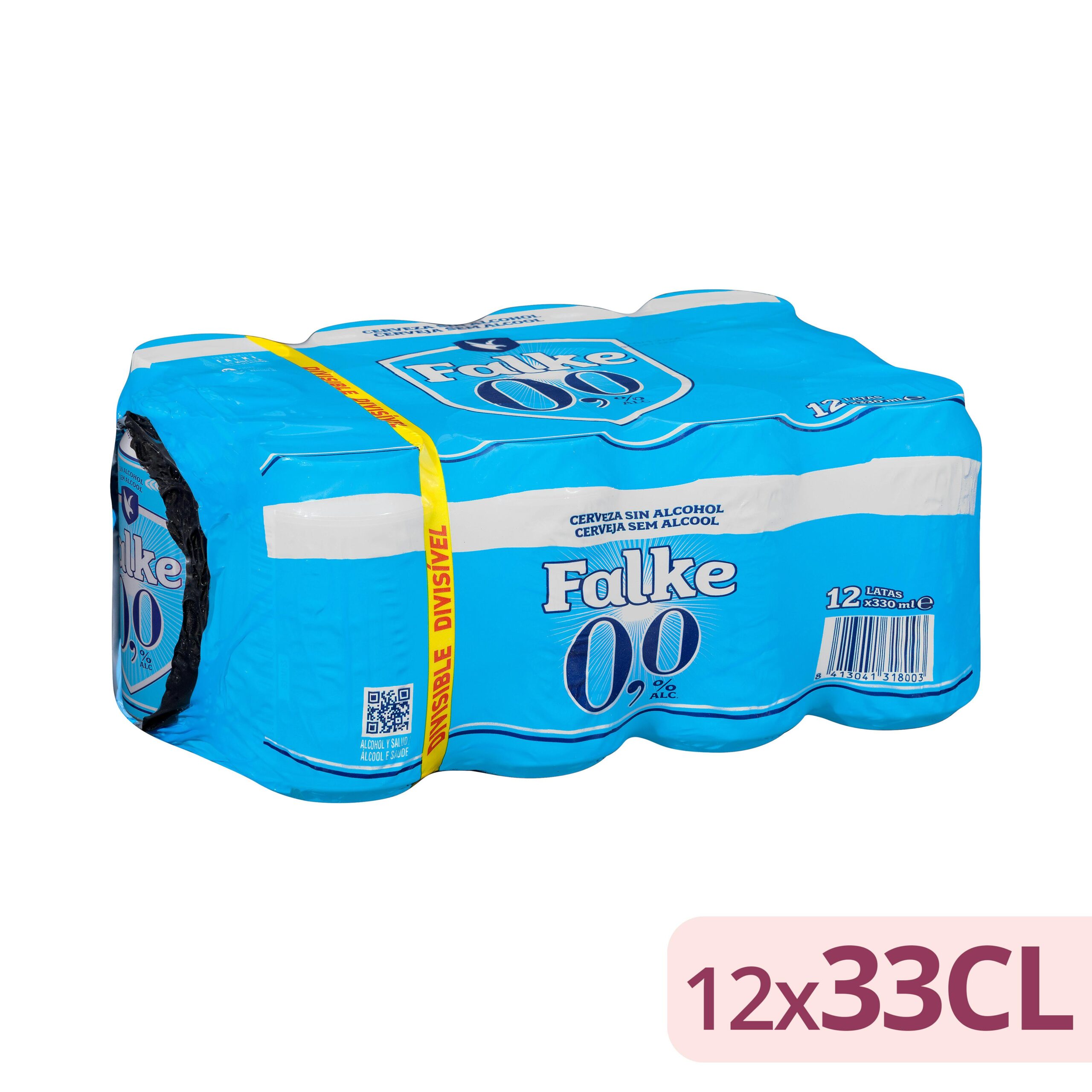 Cerveza 0,0% sin alcohol Falke Mercadona