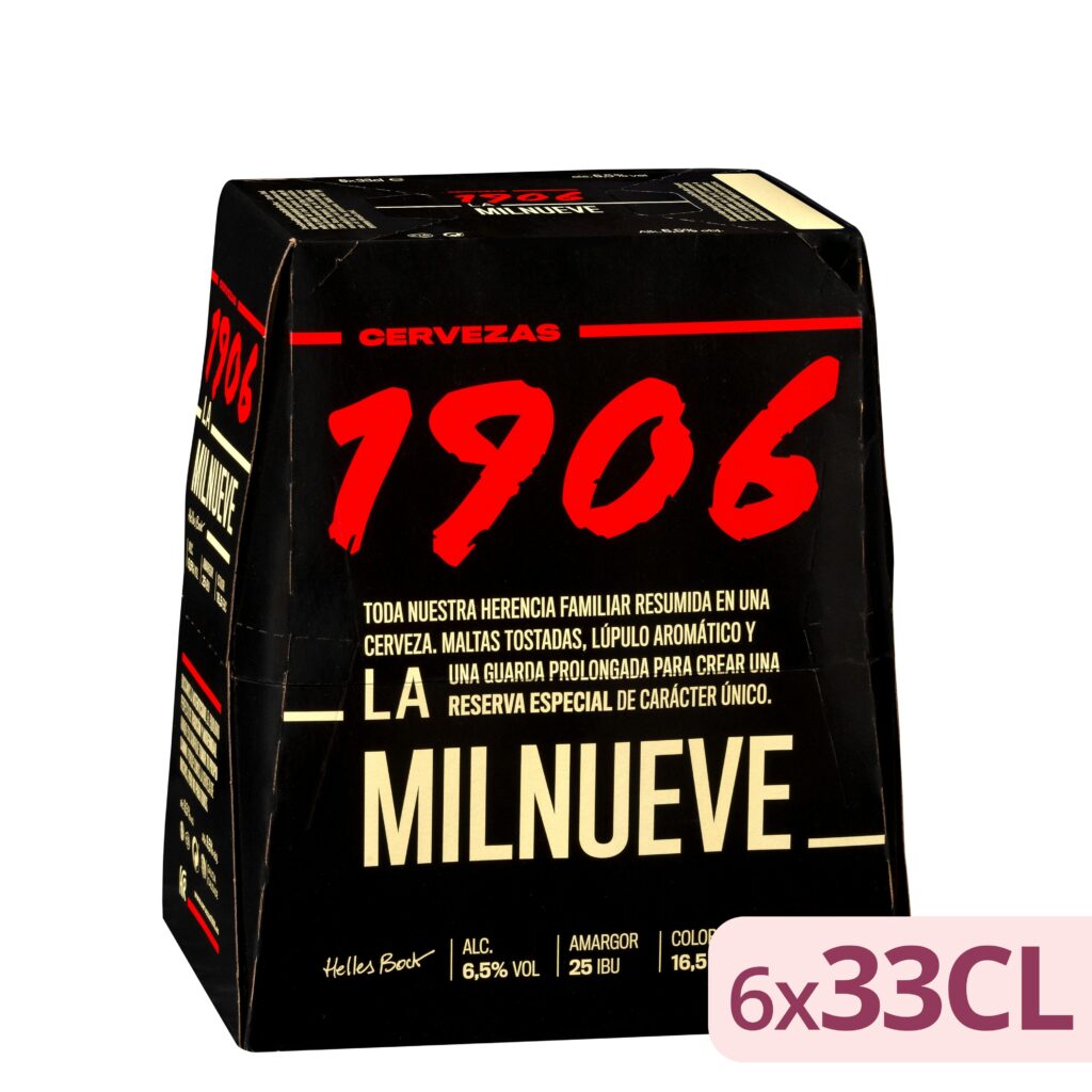 Cerveza extra 1906 reserva especial