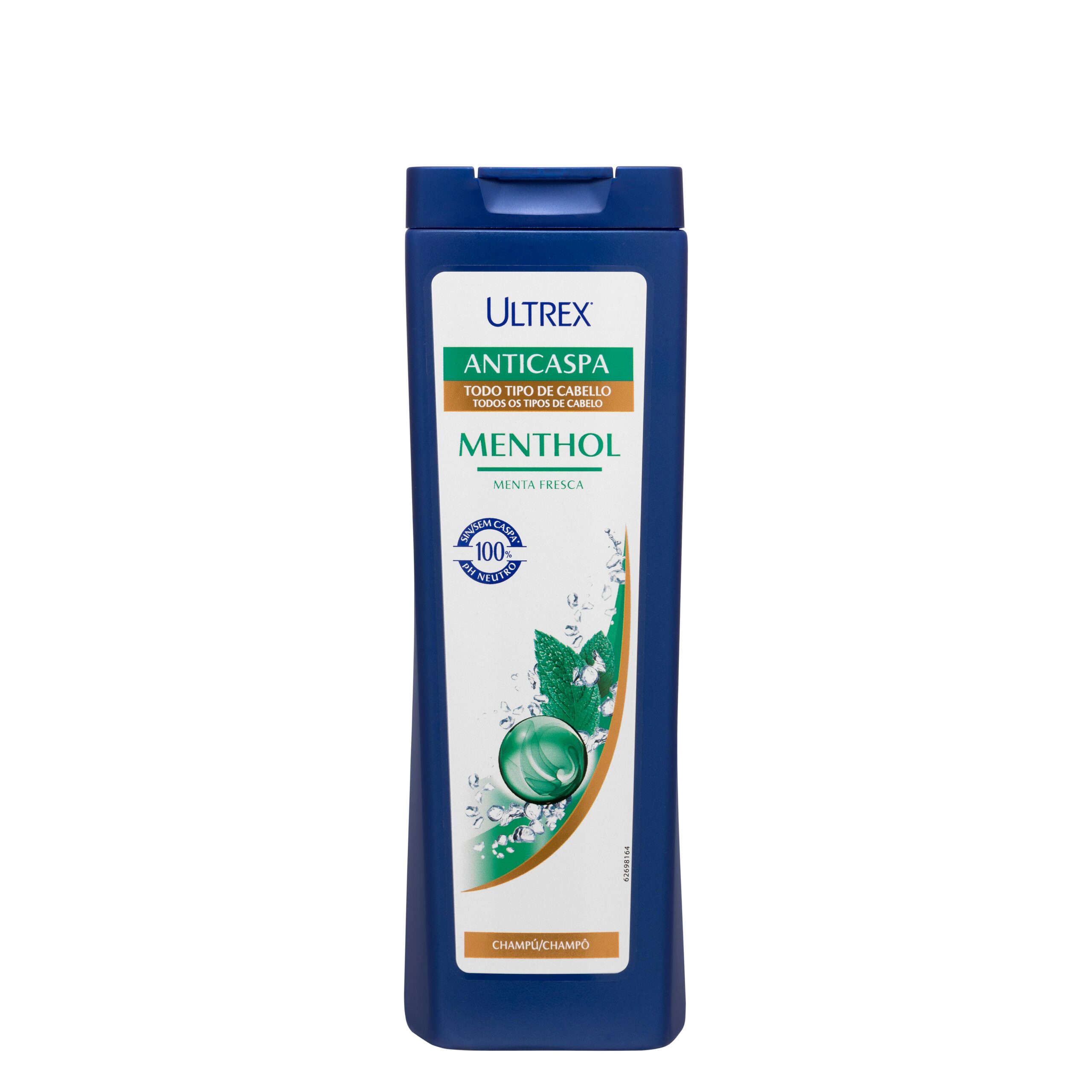 Champú anticaspa Menthol Ultrex todo tipo de cabello Mercadona
