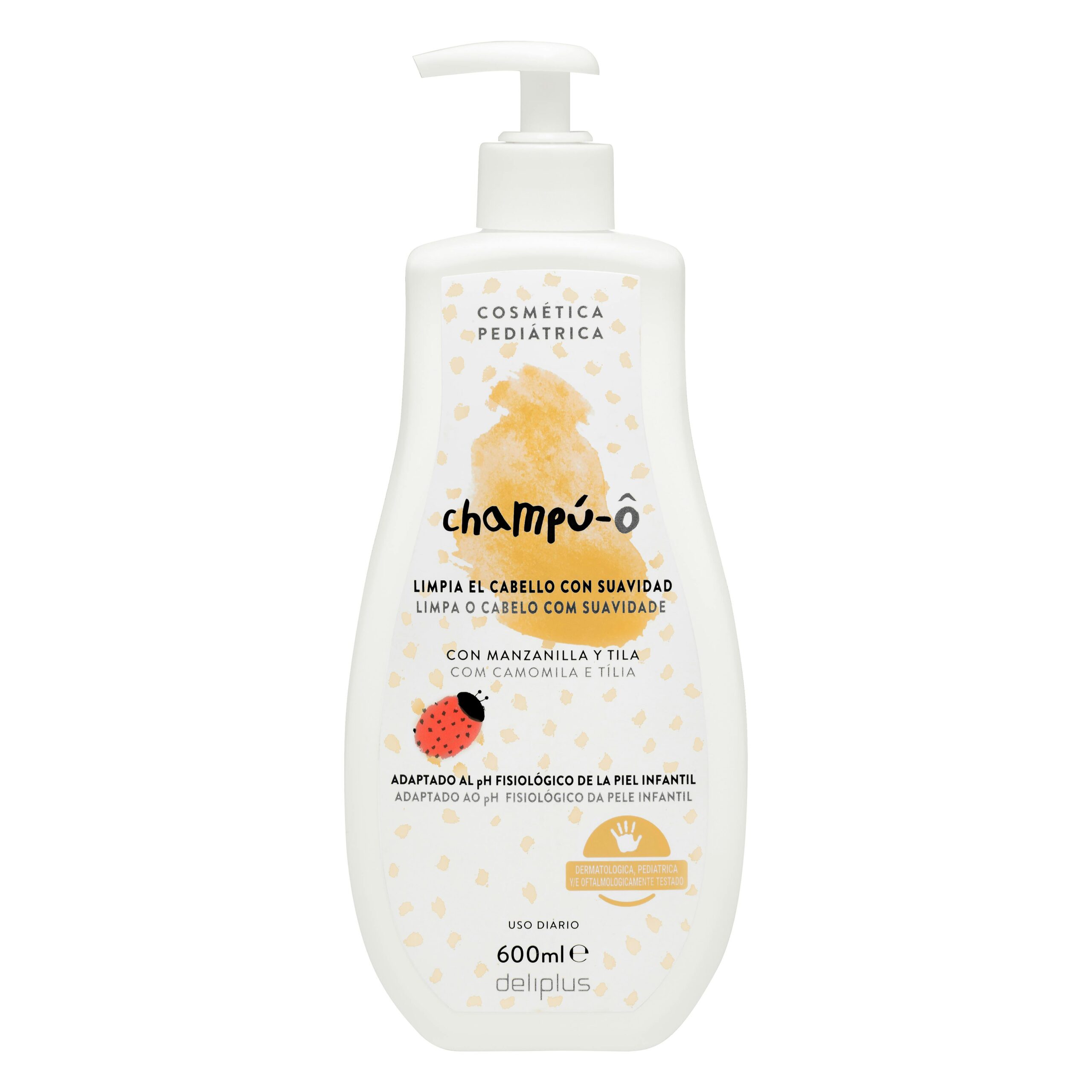 Champú infantil Deliplus con manzanilla y tila Mercadona