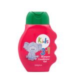 Champú infantil Kids 3 en 1 Deliplus, champú, acondicionador y gel Champú infantil Kids 3 en 1 Deliplus