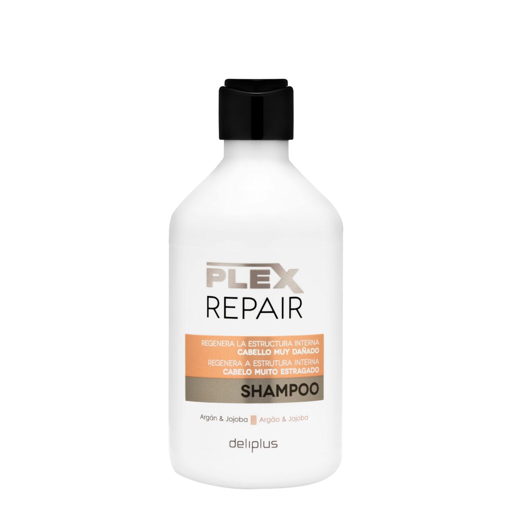 Champú Plex Repair Deliplus cabello muy dañado con argán y jojoba