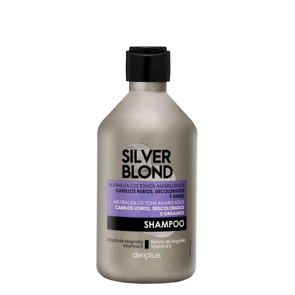 Champú Silver Blond Deliplus cabello rubio