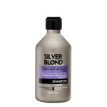 Champú Silver Blond Deliplus cabello rubio, decolorado y gris, neutraliza los tonos amarillentos con extracto de magnolia Champú Silver Blond Deliplus cabello rubio